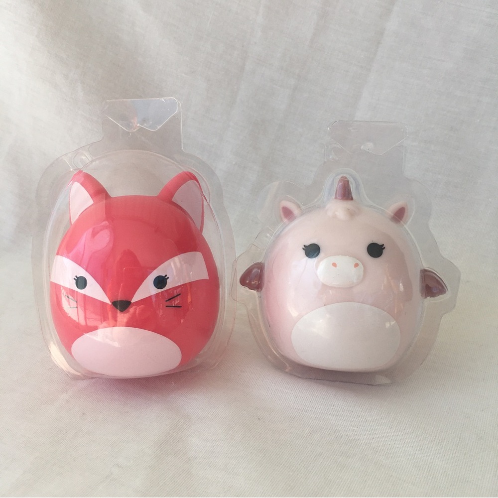 Squishmallows Squooshems Fifi the Fox and Grecia the Alicorn Bundle NWT